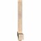 Ekena Millwork Eugene Smooth Timber Gable Bracket, Douglas Fir, 72"W x 30"H x 3 1/2"D x 3 1/2"F, 10/12 Pitch GBW072X30X0404EUG00SDF - alternate 5